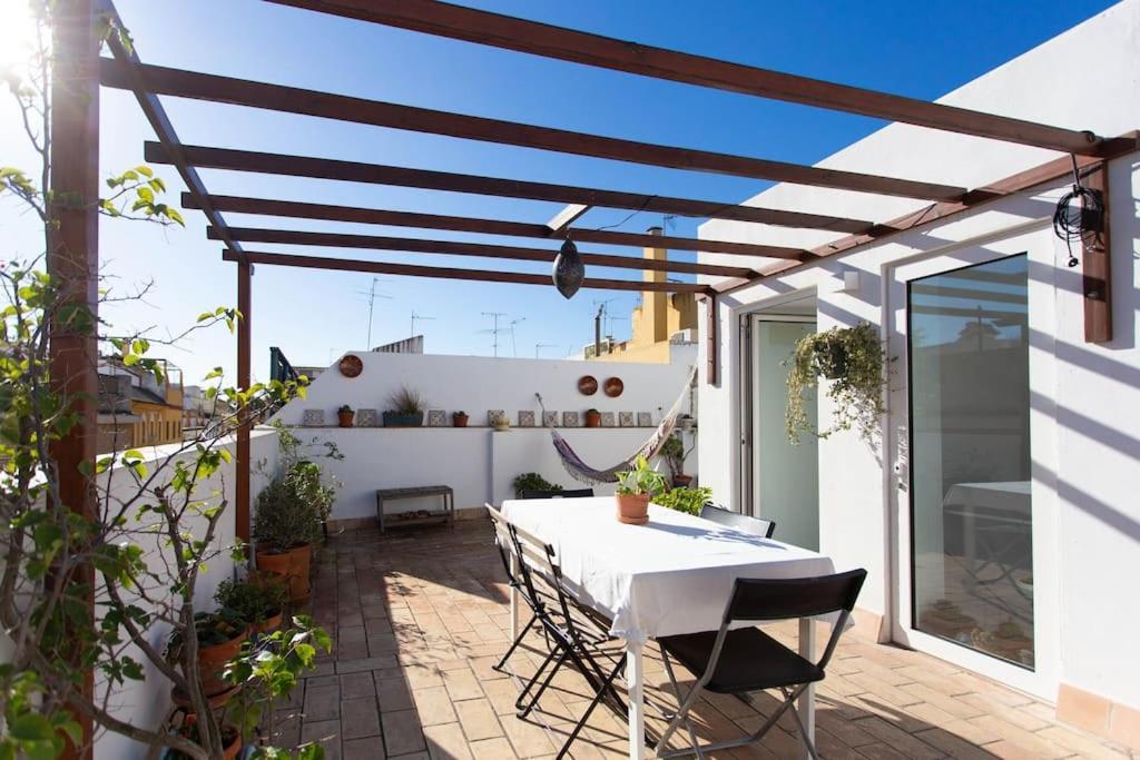 Hébergement de vacances Town House With Rooftop Terrace Séville